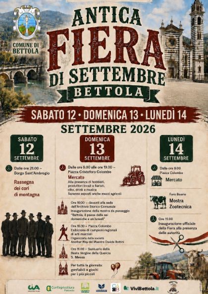 Antica Fiera di Settembre 2026