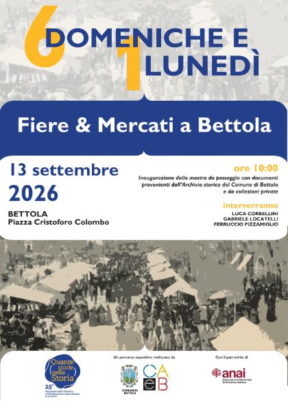 Sei domeniche e un lunedì. I mercati e le fiere di Bettola